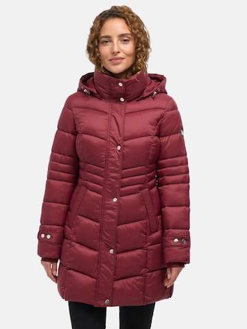 Tazzio Wintermantel 'F808'‌‌‌‌‌ in Rot: Vorderseite