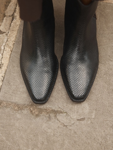 juoda Next Kaubojiški batai 'Forever Comfort® Vintage'