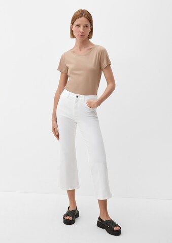 s.Oliver BLACK LABEL Flared Jeans in White