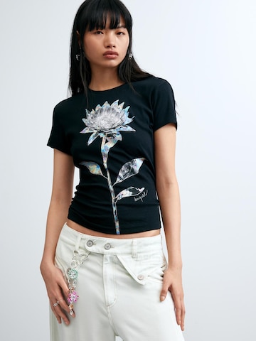 Desigual Póló - fekete: elől