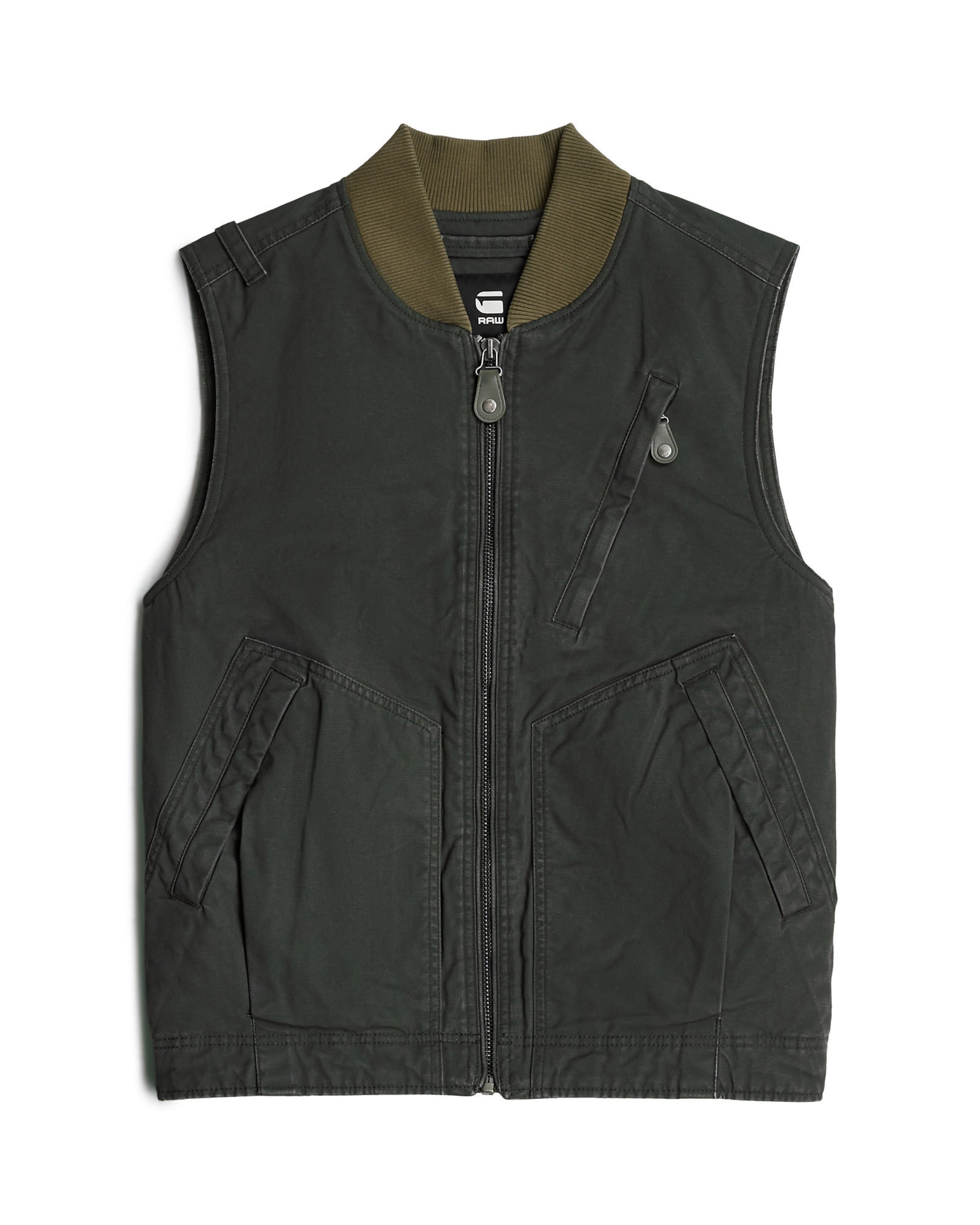 G-STAR Bodywarmer in Grijs: voorkant