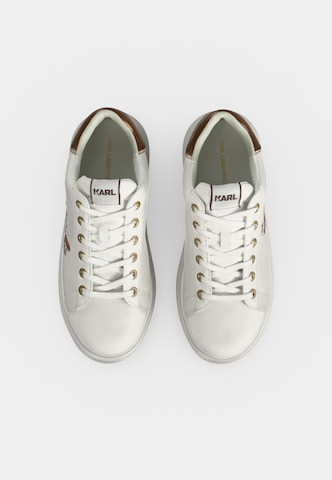 Karl Lagerfeld - Sapatilhas baixas em branco