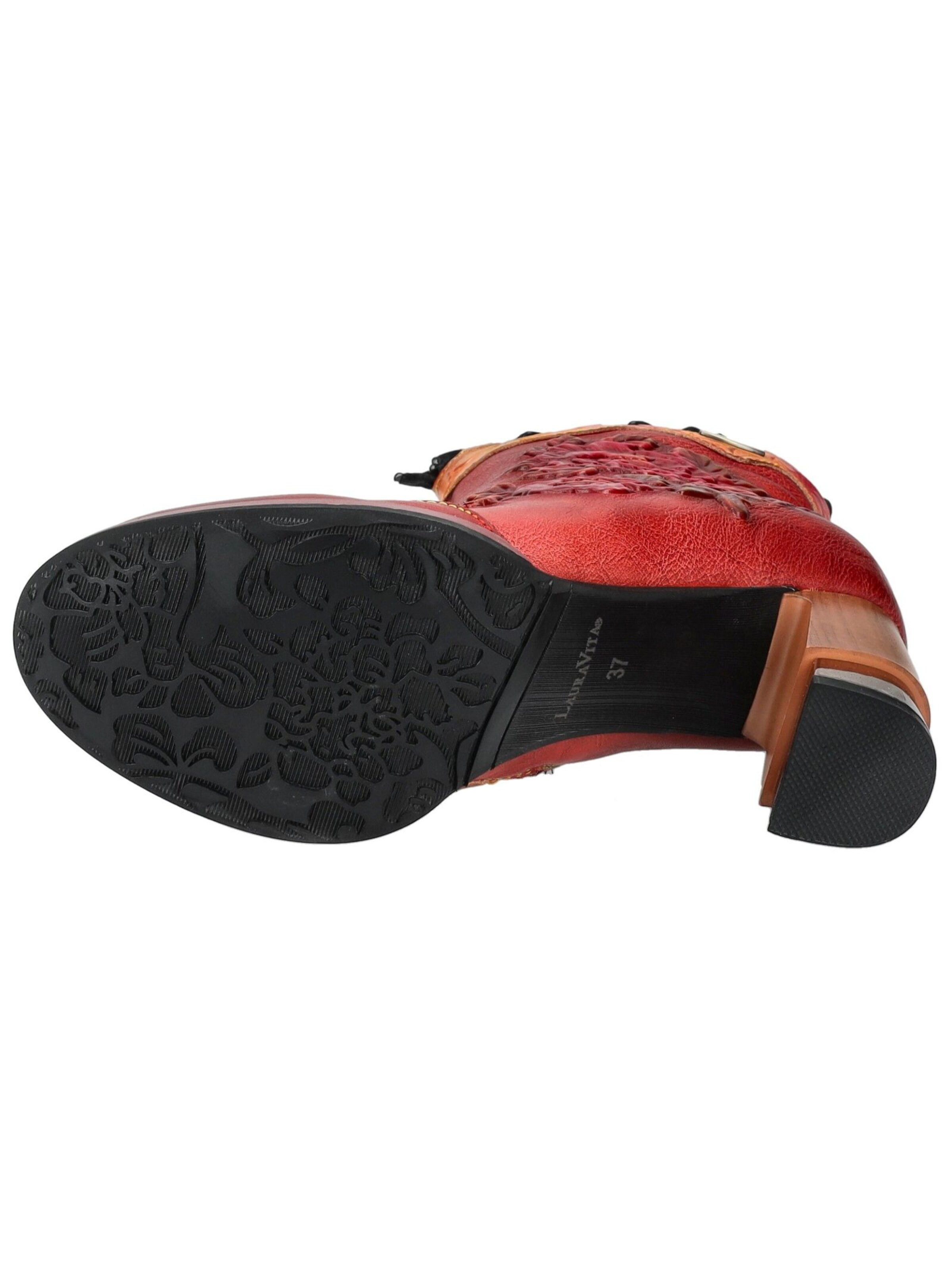 Laura Vita Bootie in Red