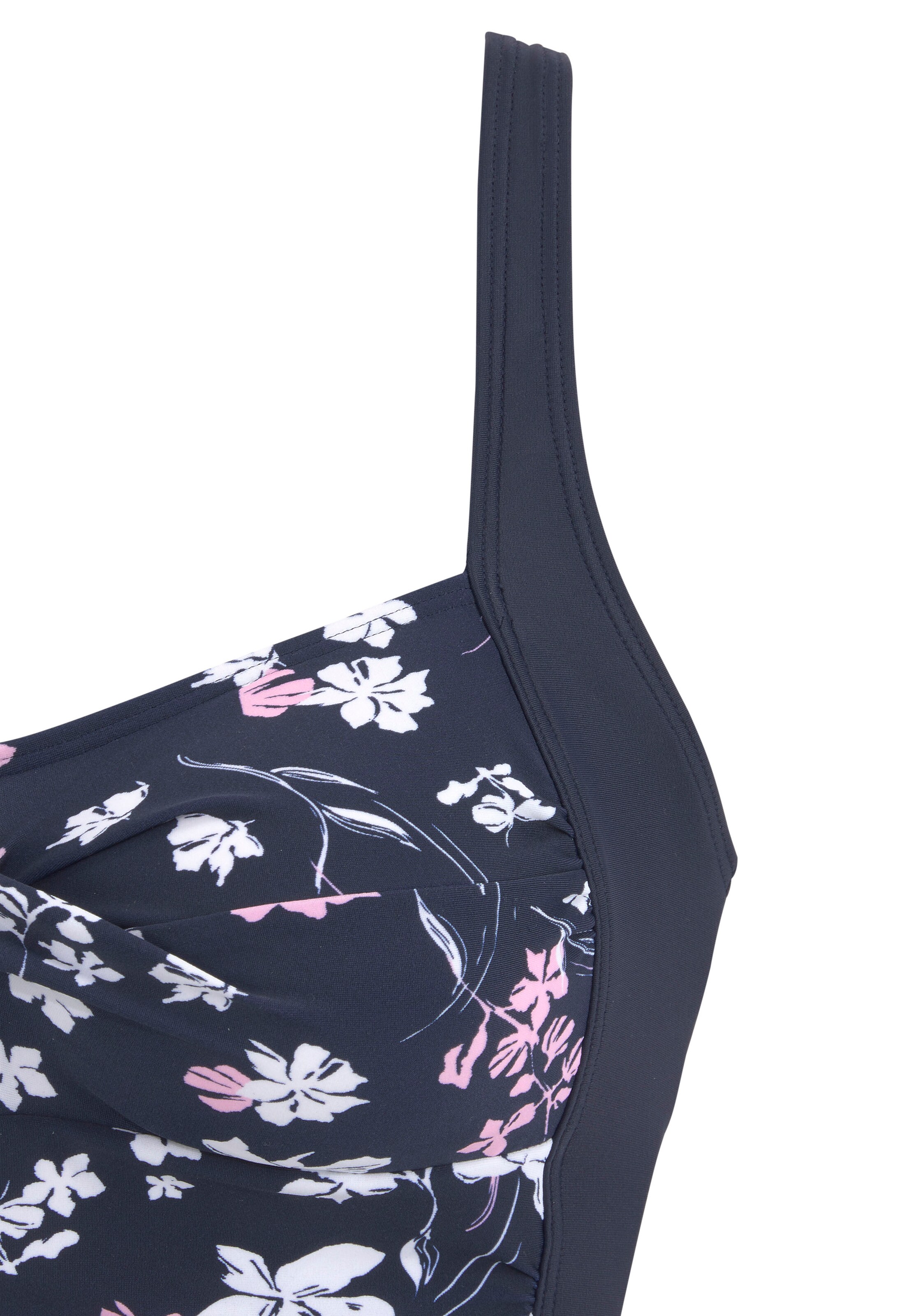 LASCANA Korzet Jednodielne plavky - Modrá