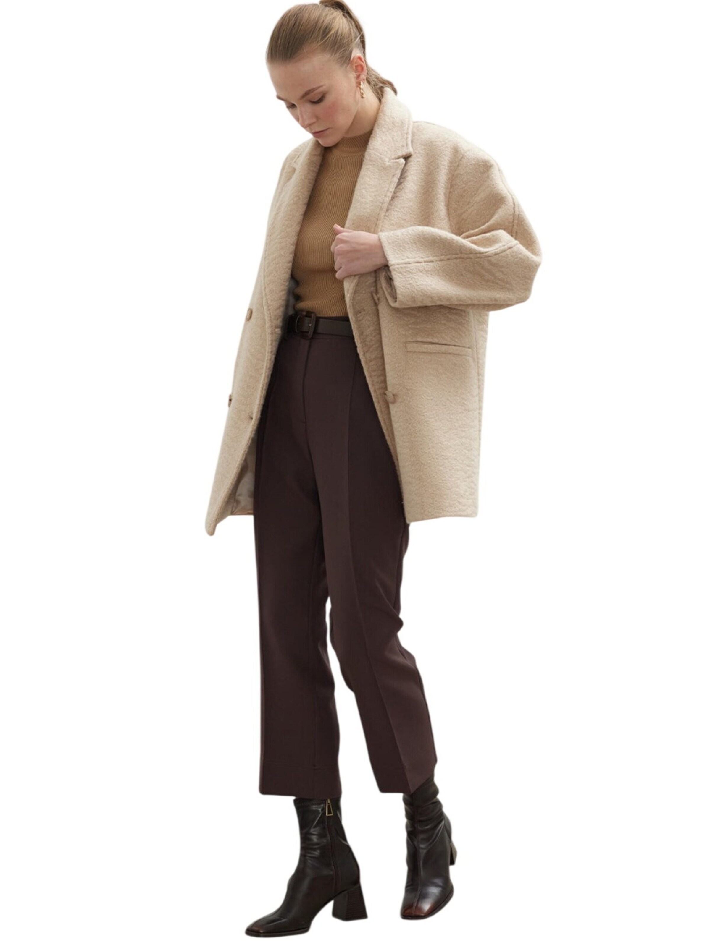 MANUKA Regular Broek in Bruin