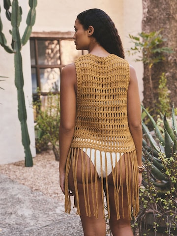 Next Knitted Top in Beige