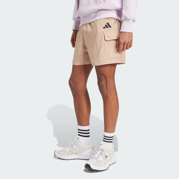 ADIDAS SPORTSWEAR Regular Sportbyxa 'Essentials' i brun: framsida