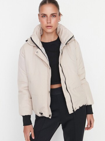 Trendyol Between-season jacket in Beige