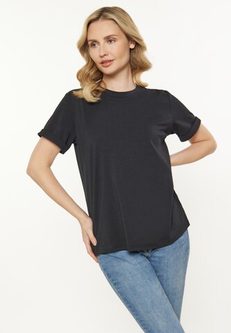 usha BLUE LABEL - Camisa em preto: frente