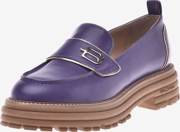 Baldinini Classic Flats in Purple: front