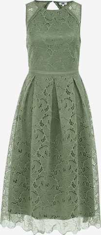 WE Fashion Sukienka w kolorze zielony: przód