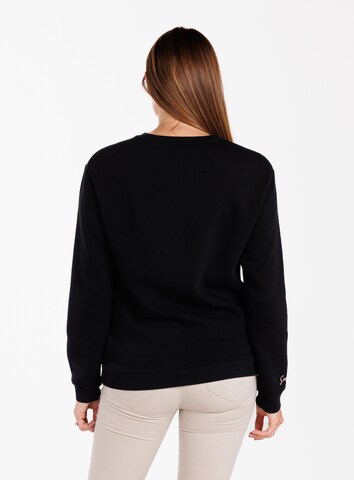 Key Largo Sweatshirt ' KISS ' in Schwarz