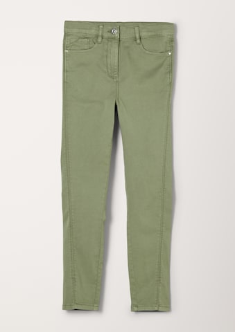 s.Oliver Skinny Broek in Groen