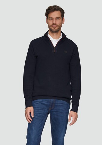 s.Oliver Pullover in Blau: Vorderseite