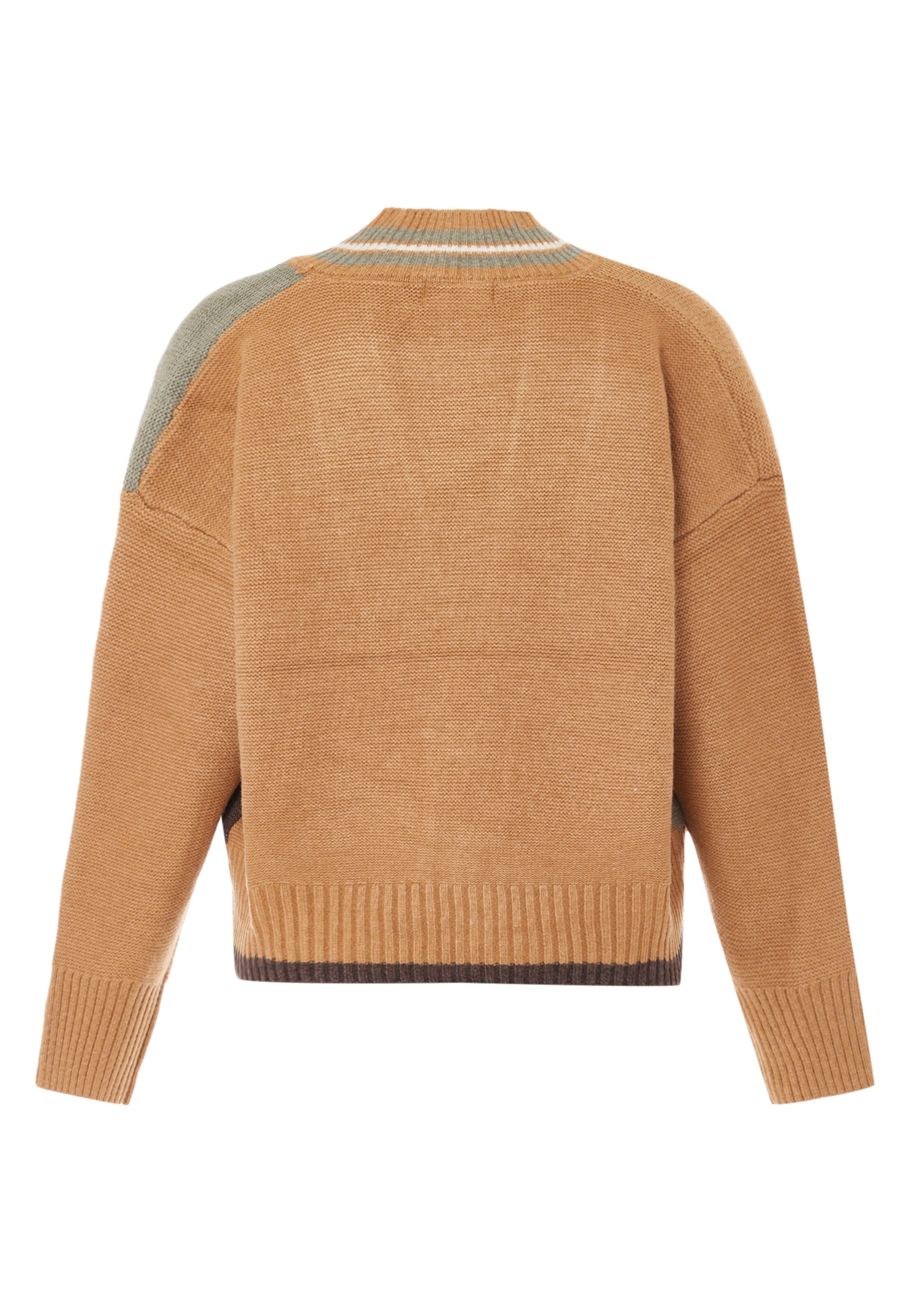 DreiMaster Maritim - Casaco de malha 'Boline' em bege