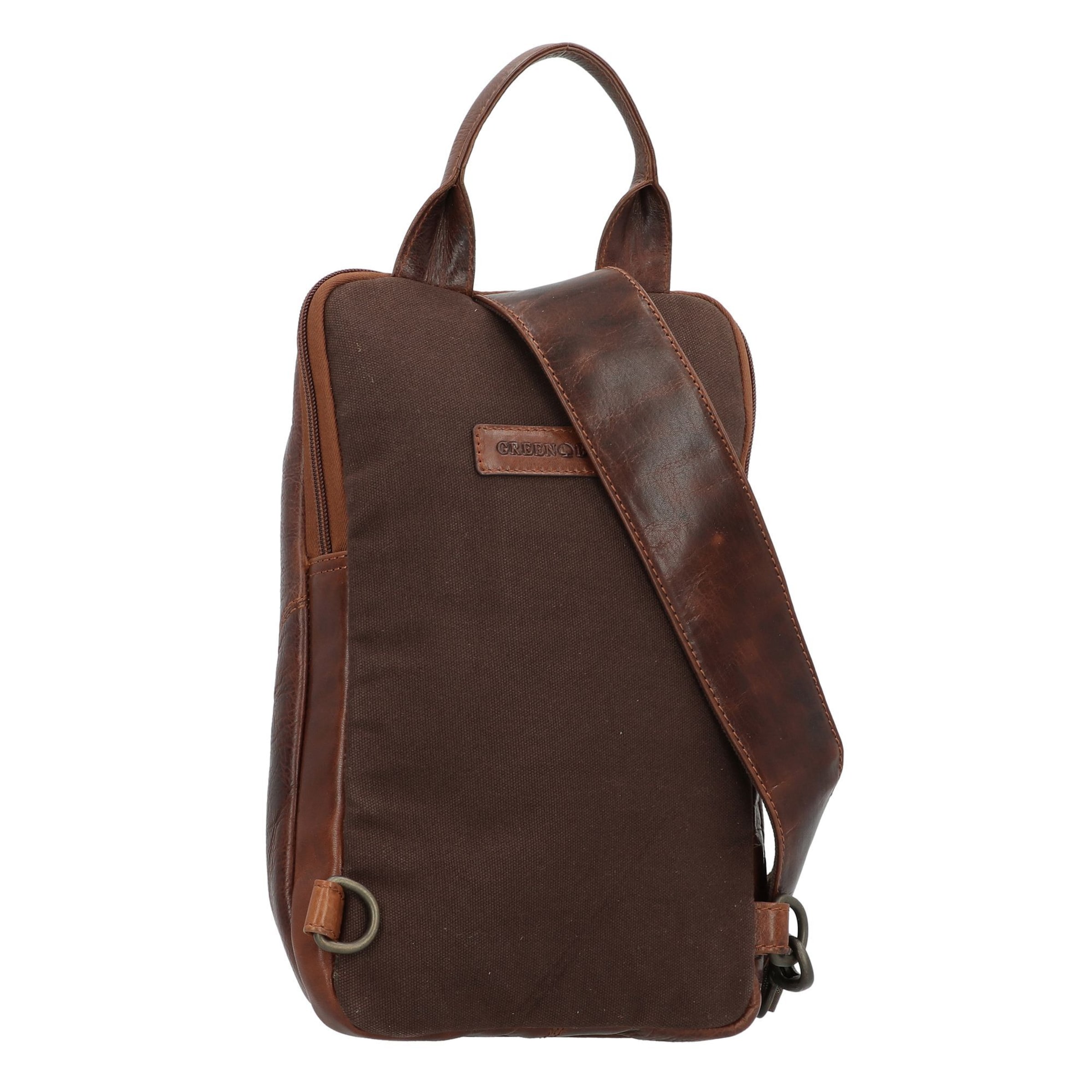 Sac à bandoulière GREENBURRY en marron