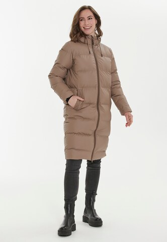 Weather Report Outdoor Coat 'Autumn' in Brown