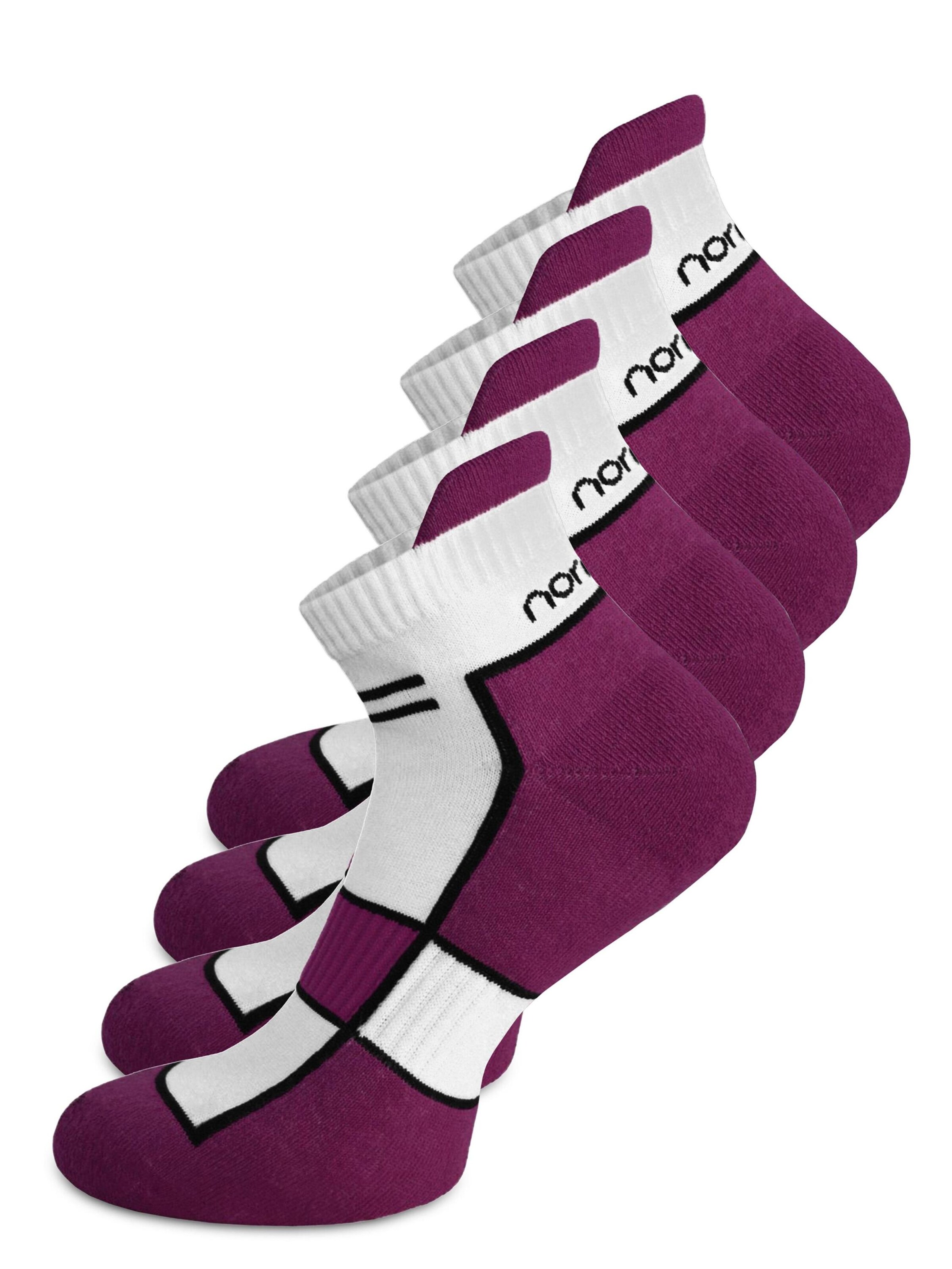 normani Socken in Rot: Vorderseite