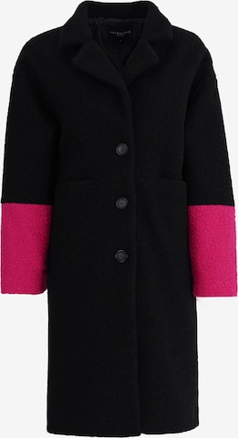 FRESHLIONS Between-Seasons Coat in Black: front