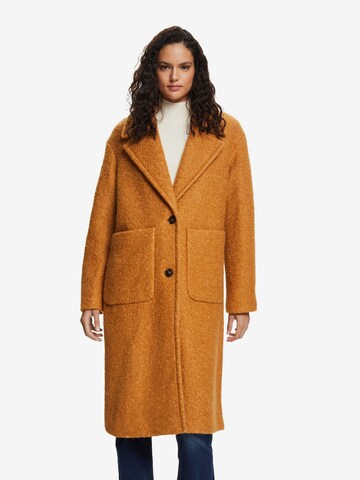 ESPRIT Between-Seasons Coat in Brown: front