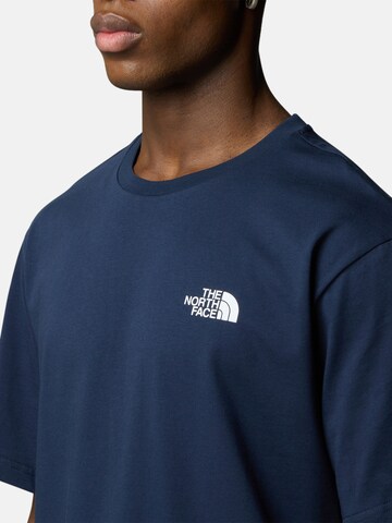 T-Shirt 'Mountain Sketch' THE NORTH FACE en bleu