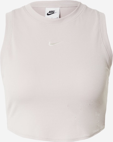 Nike Sportswear Top 'ESSENTIAL' – fialová: přední strana