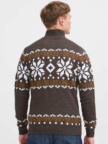 !Solid - Jersey 'Norwin' en marrón