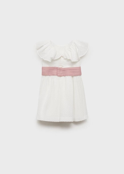 MANGO KIDS Dress 'Emma' in Dusky pink / White, Item view