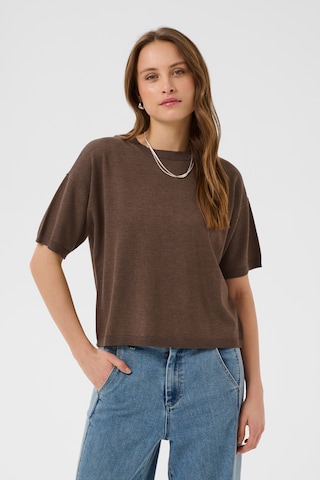 Pull-over 'MilaSZ' SAINT TROPEZ en marron : devant