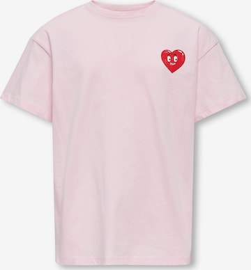 ONLY GIRLS Paita 'KOGEROS' värissä vaaleanpunainen: etupuoli