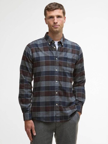 Barbour Regular fit Button Up Shirt in Blue: front