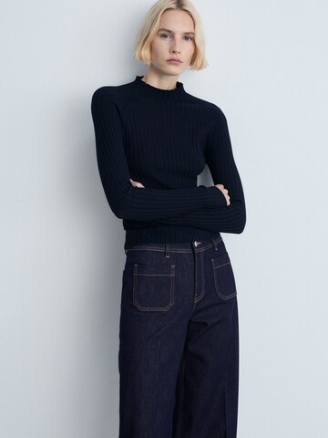 MANGO Loose fit Jeans 'JESSIE' in Blue