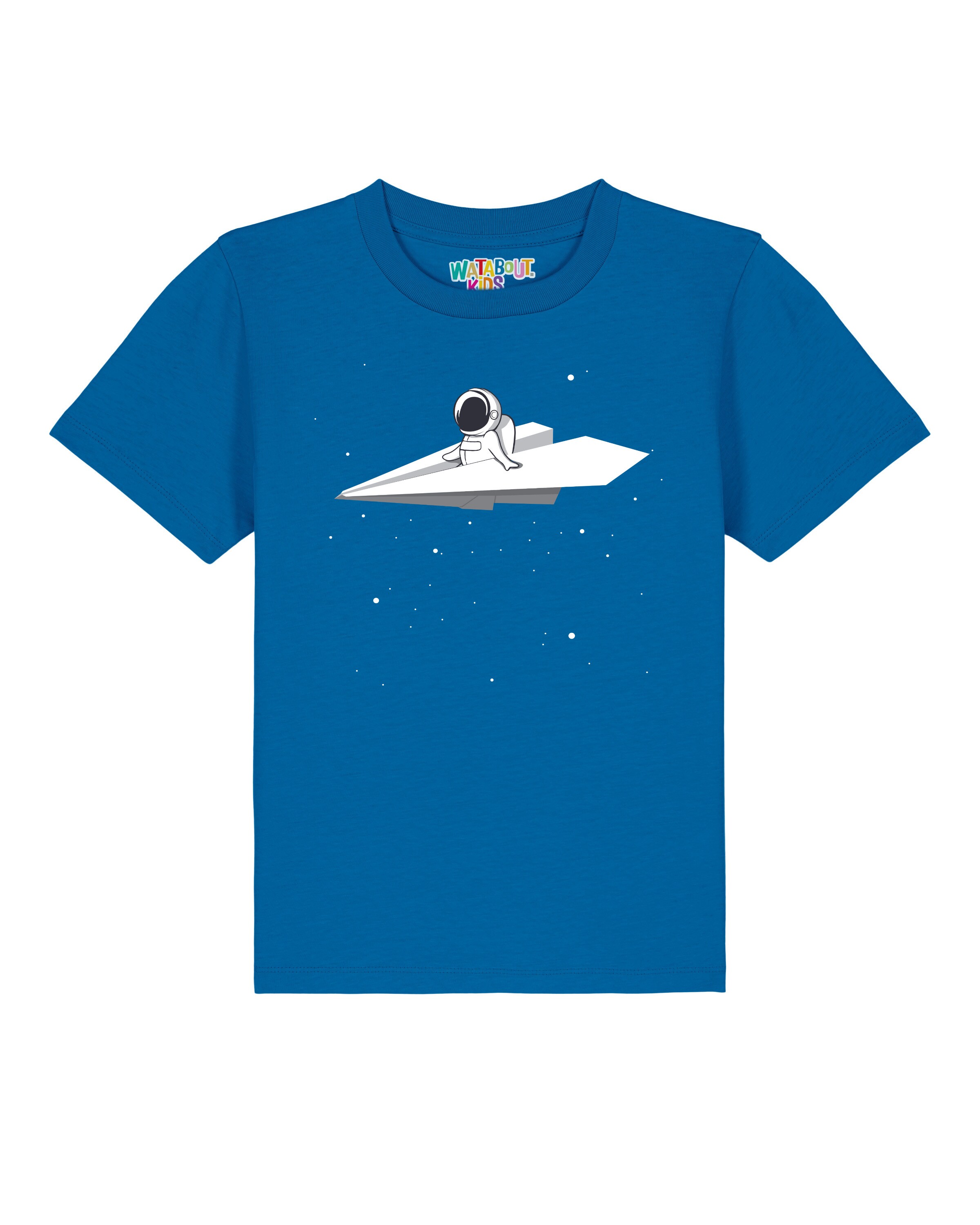 T-Shirt 'Fly Me To The Moon' watabout.kids en bleu : devant