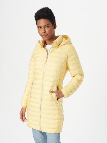 s.Oliver Between-Seasons Coat in Yellow: front