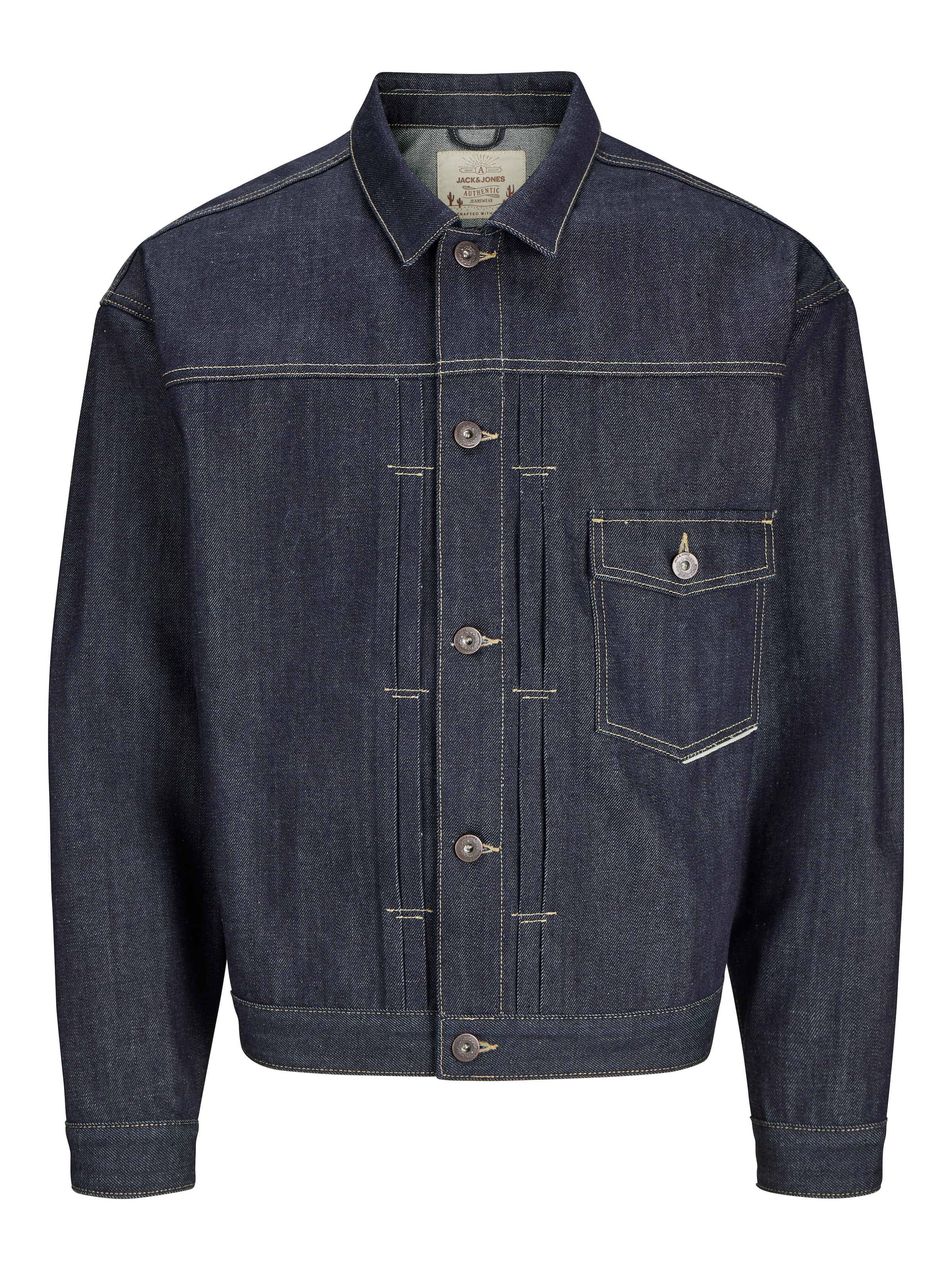 JACK & JONES Övergångsjacka 'JJIBRENT' i marinblå, Produktvy