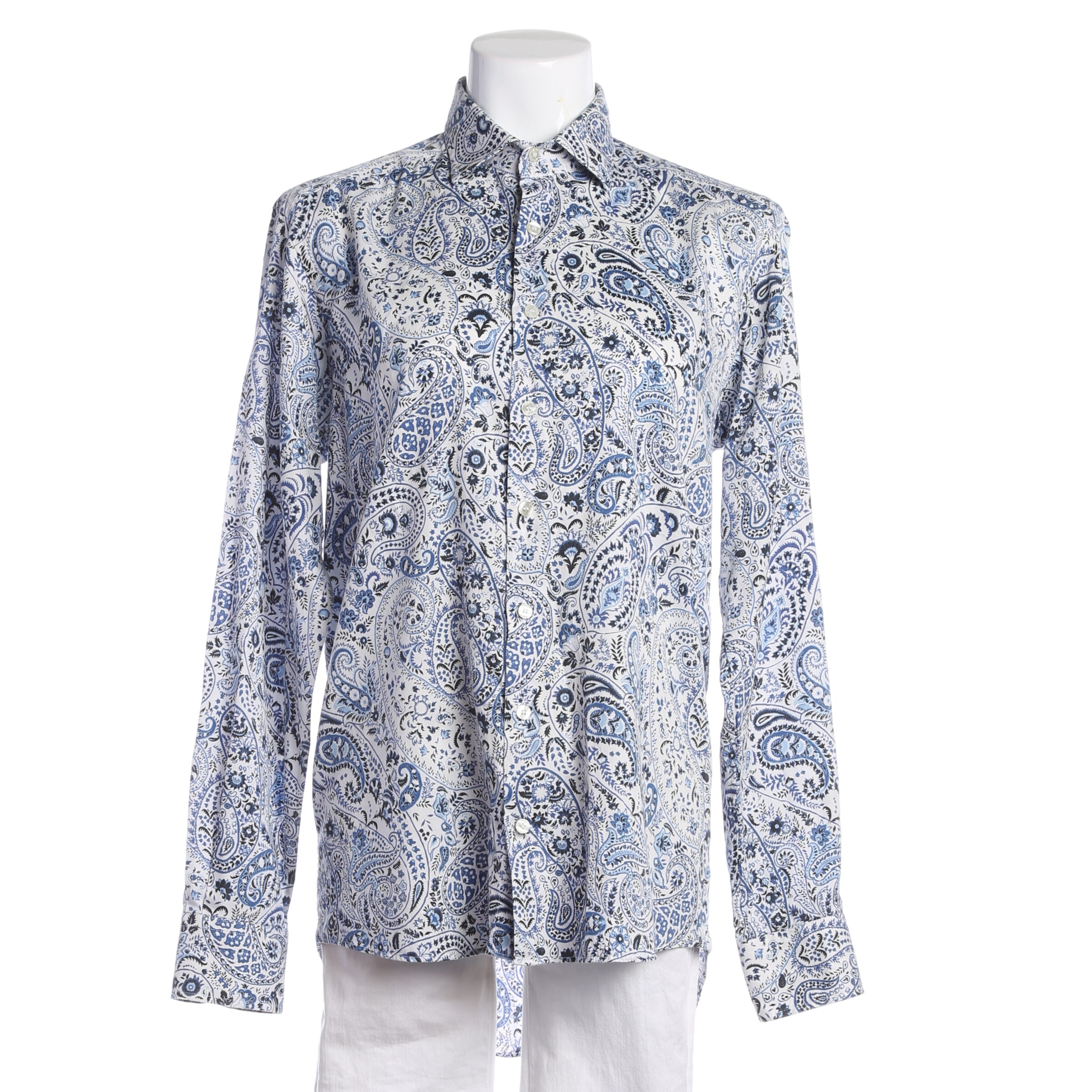 Etro Bluse / Tunika XS in Blau: Vorderseite