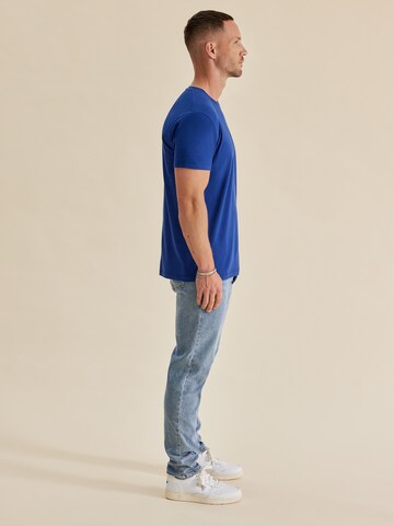 DAN FOX APPAREL Regular fit Shirt 'Piet' in Blue