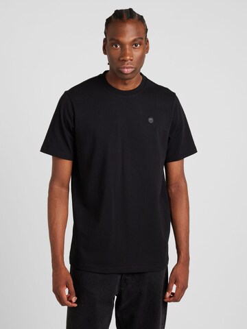 KnowledgeCotton ApparelMajica 'ALDER' - crna boja: prednji dio