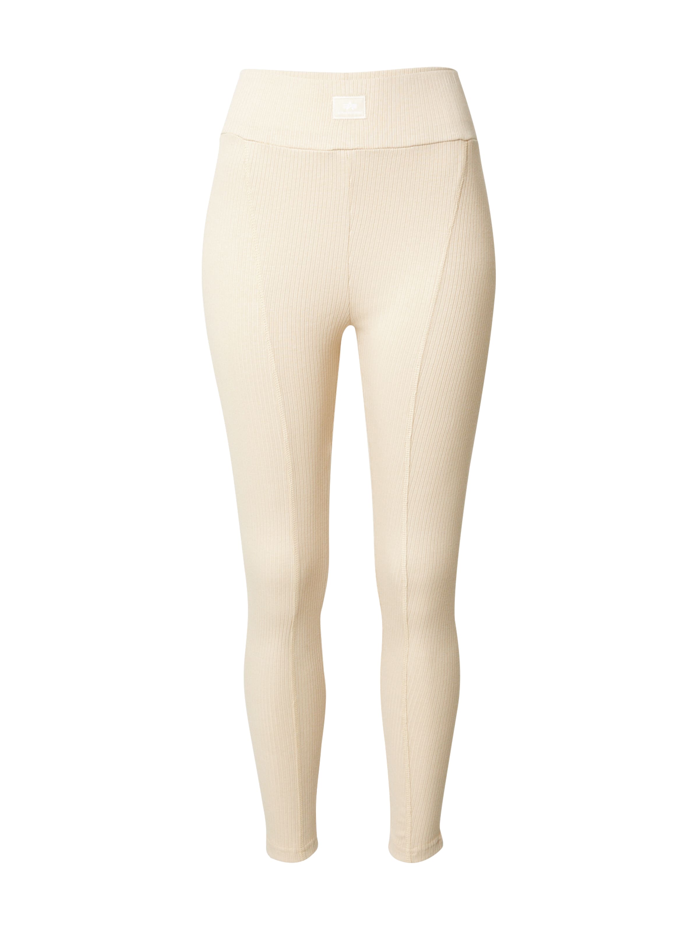 Regular Leggings 'X-Fit' ALPHA INDUSTRIES en beige : devant