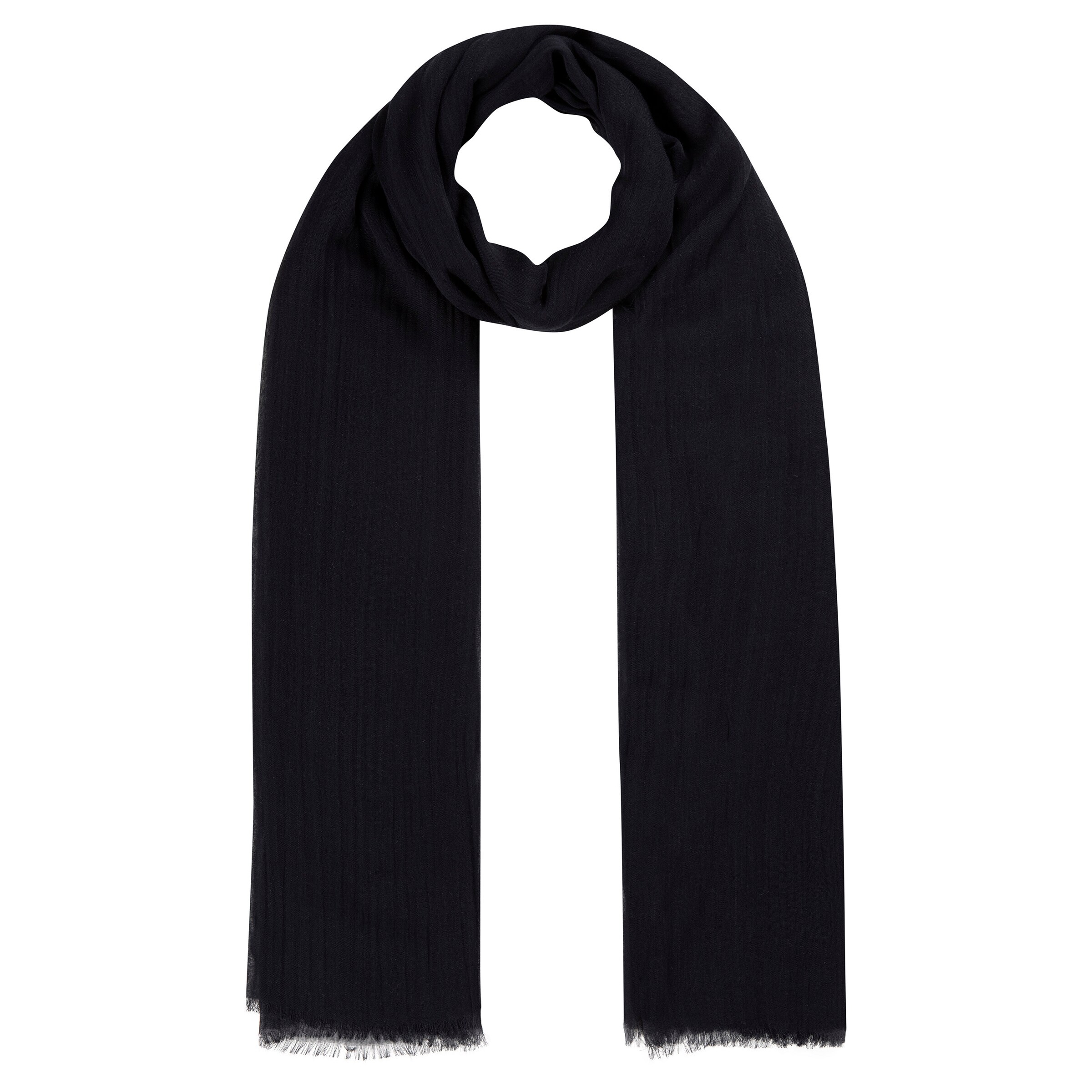 CODELLO Sjaal in Zwart: voorkant