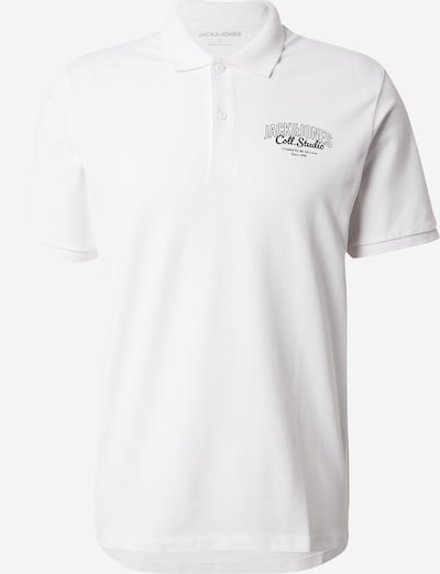 JACK & JONES T-Krekls 'JJMAKOTO', krāsa - melns / balts, Preces skats
