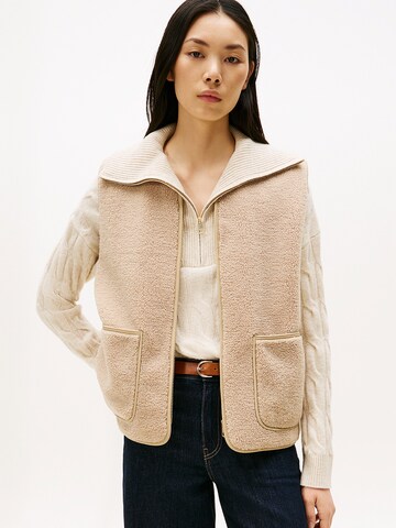 TOMMY HILFIGER Vest in Beige: front