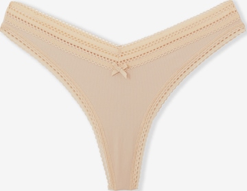 String 'Power' di ETAM in beige: frontale