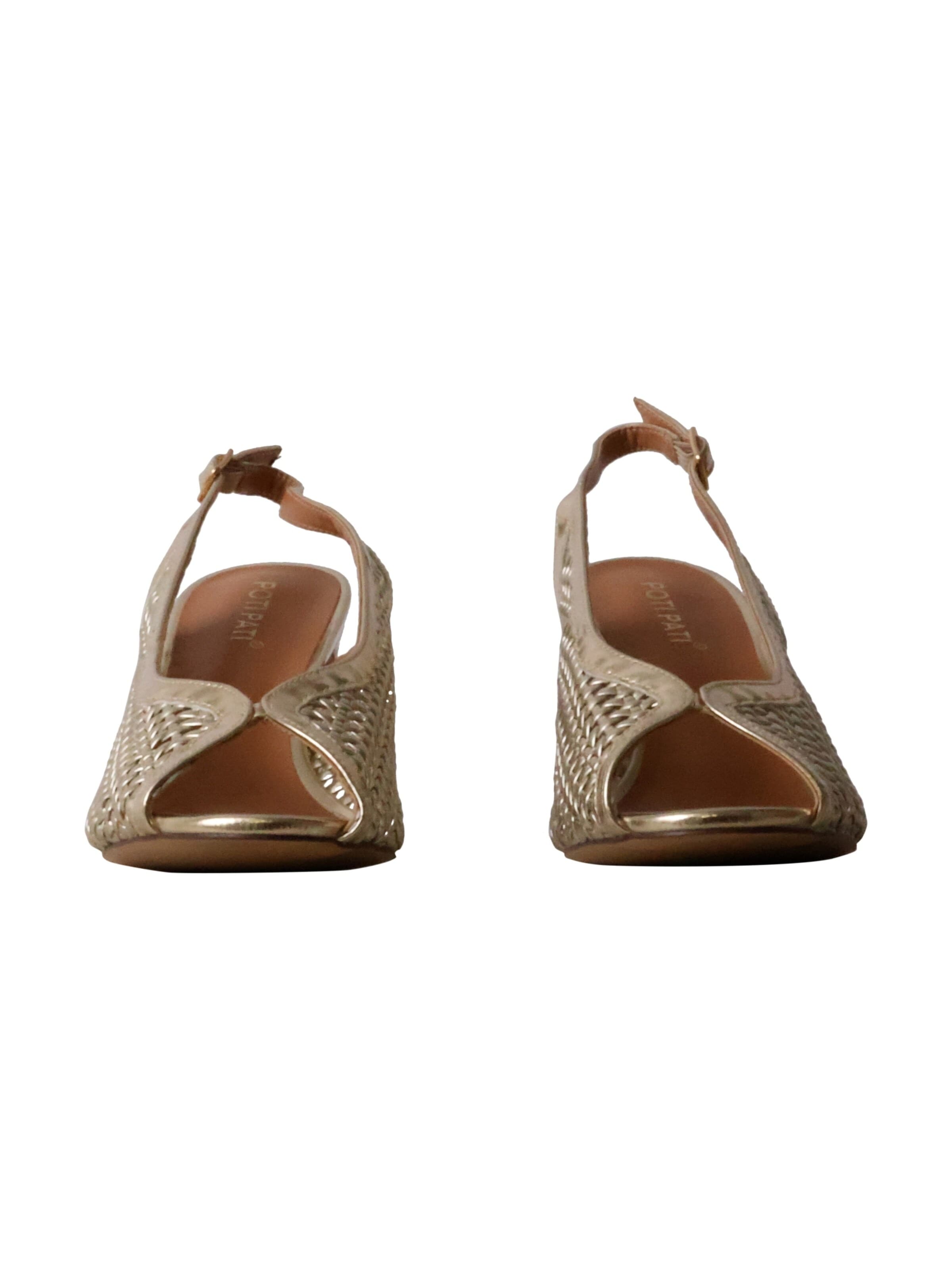 Décolleté 'Pumps' di POTI PATI in oro
