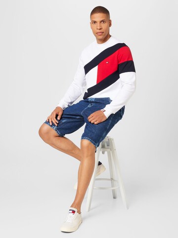 Tommy Hilfiger Sport Sweatshirt in Weiß