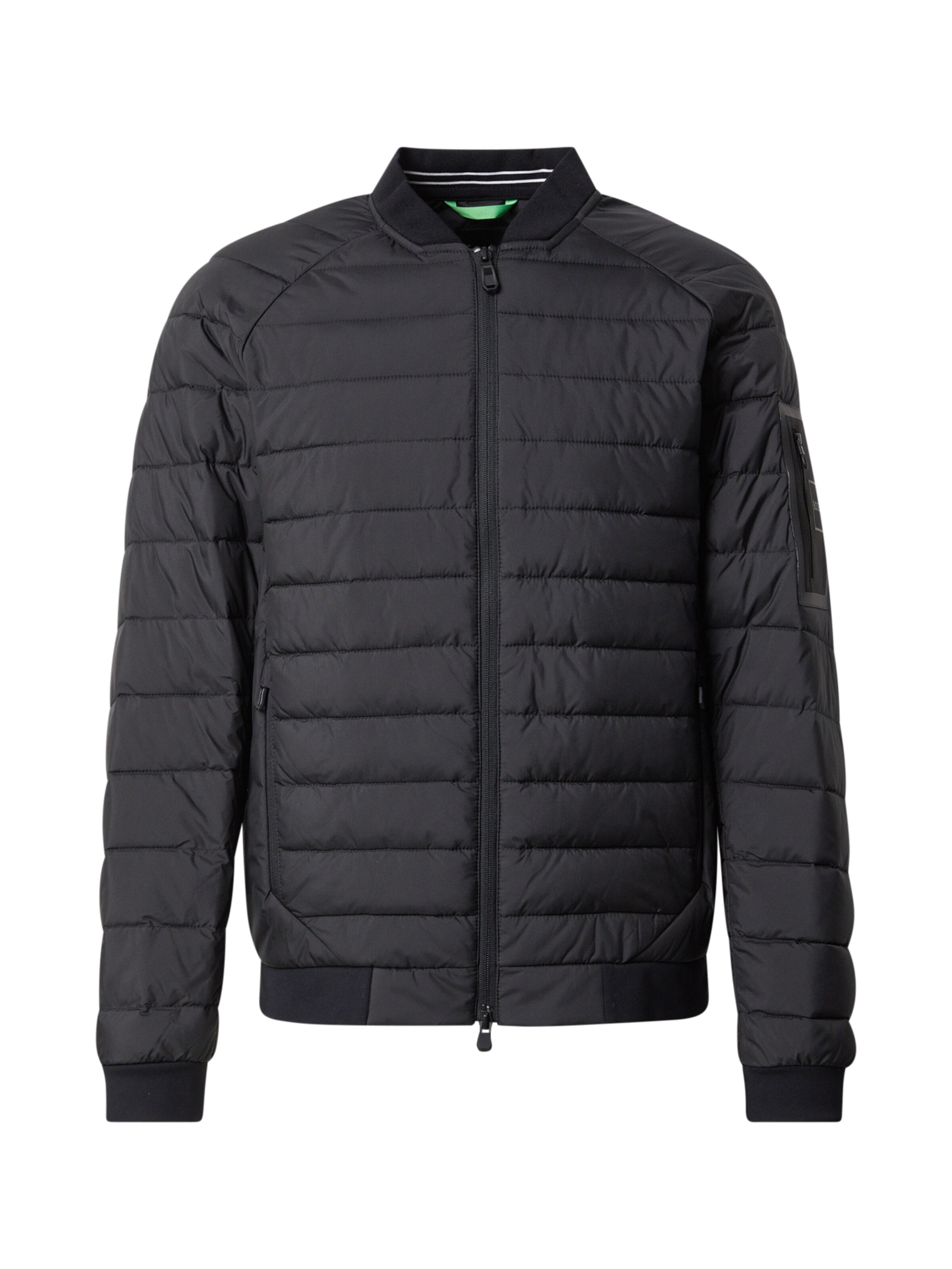 BOSS Övergångsjacka 'J_Ordos' i svart: framsida