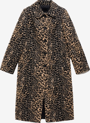 MANGO Välikausitakki 'Risso' värissä ruskea: etupuoli