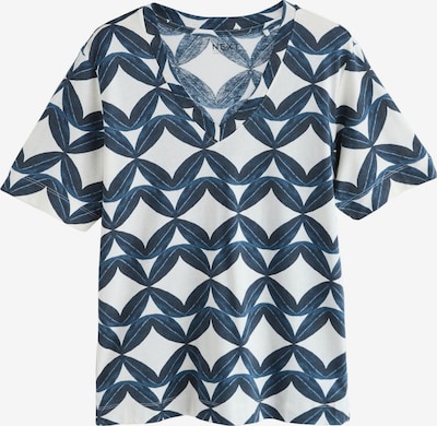 Next Shirt in XS in Cyan blue / Off white, Item view