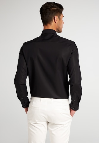 ETERNA Slim fit Business Shirt in Black