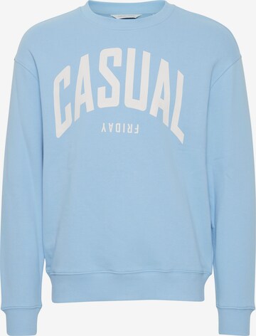 Casual Friday Sweatshirt 'Sage' in Blau: predná strana